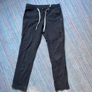 Vuori ripstop pants, S, charcoal